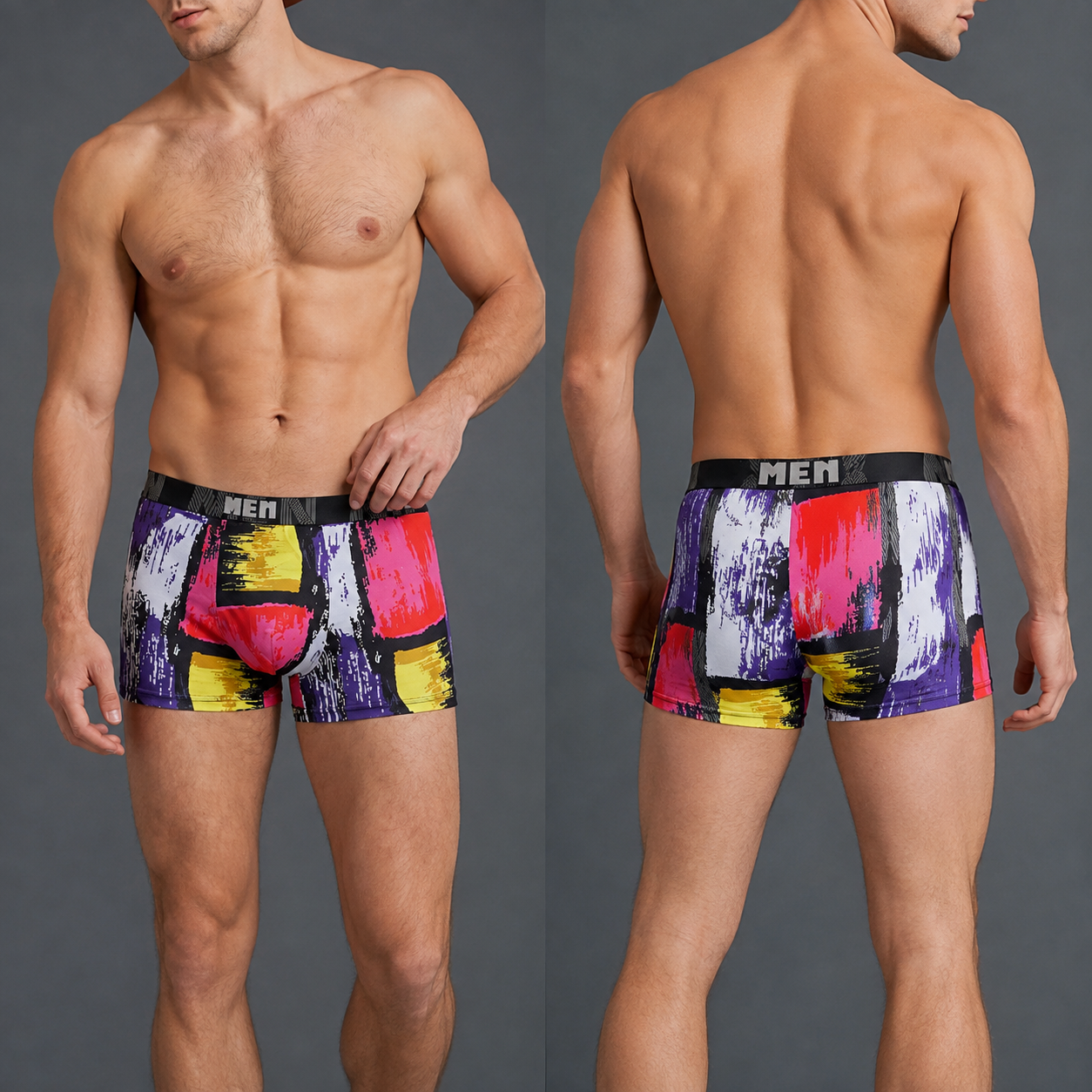 Men's Mozaic Boxer Briefs