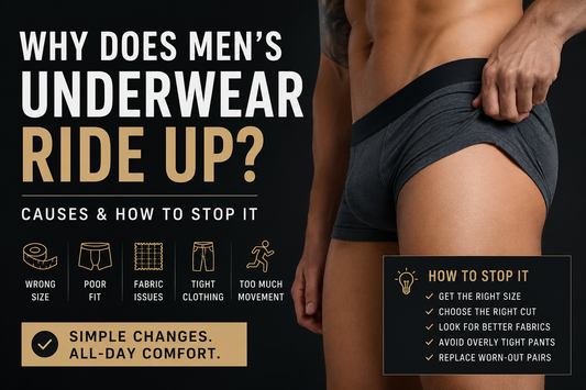 Why Does Men’s Underwear Ride Up? Causes and How to Stop It