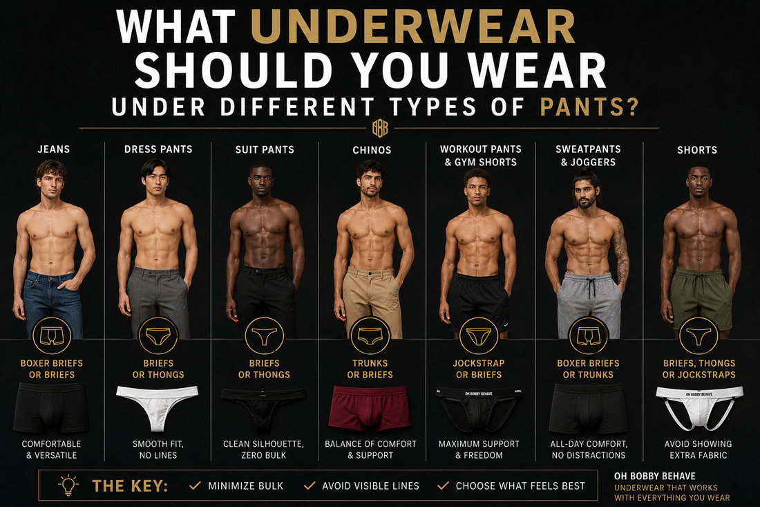 What Underwear Should You Wear Under Different Types of Pants?