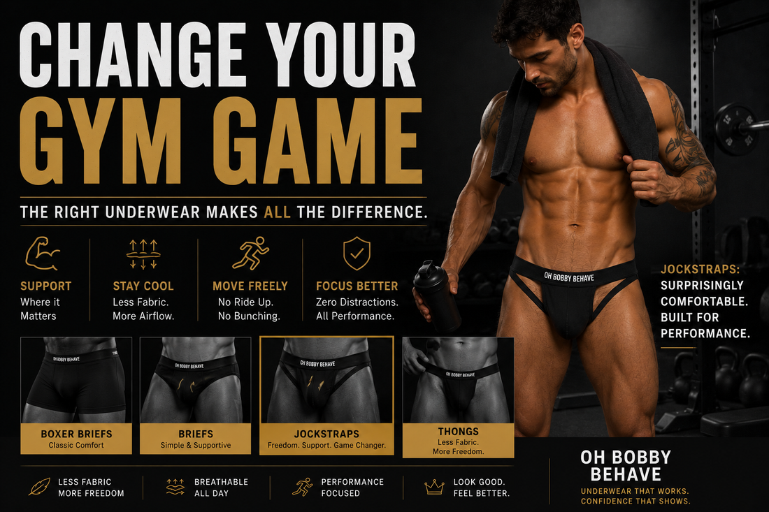 Change Your Gym Game: The Best Men’s Underwear for Working Out