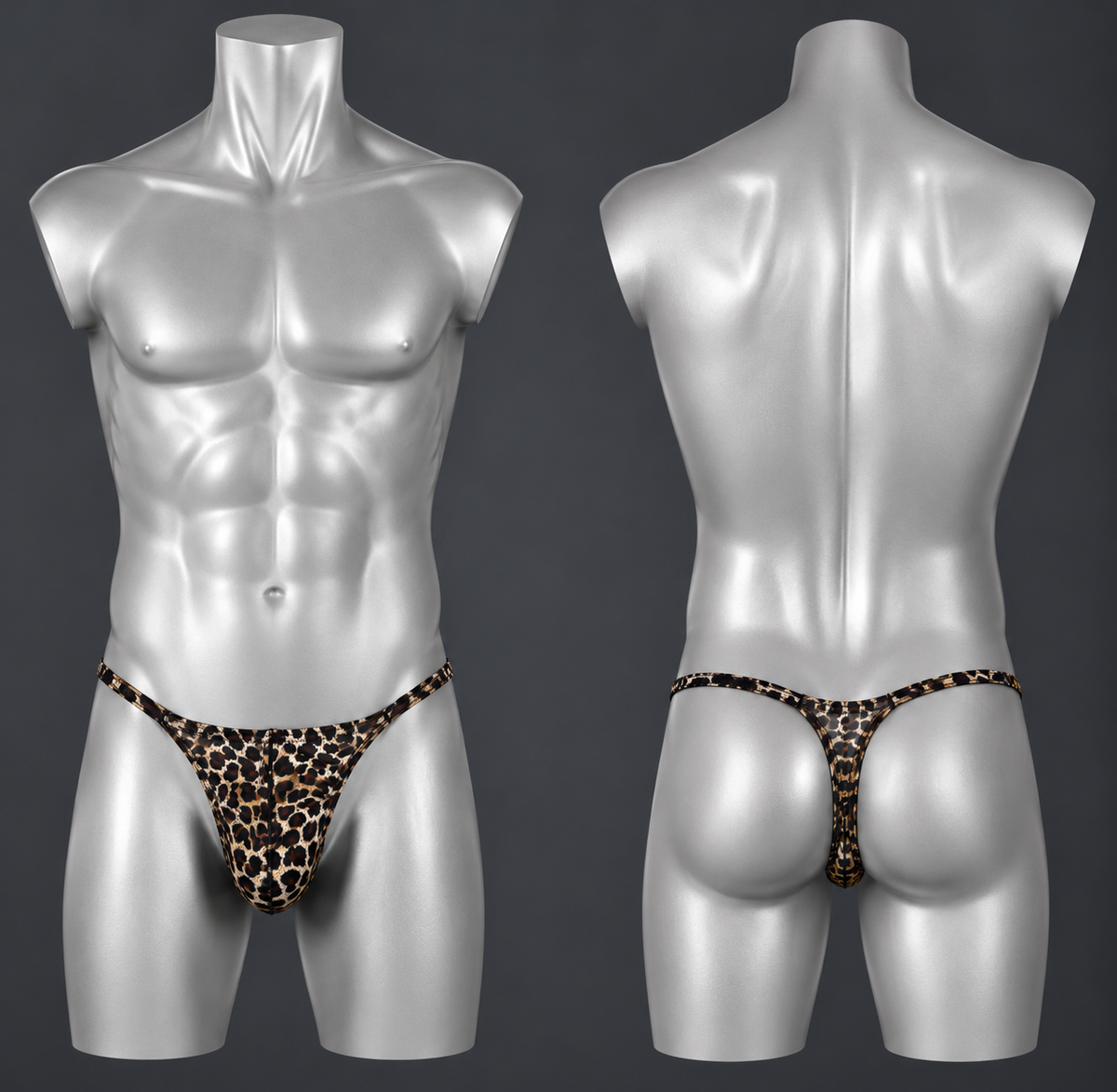 Leopard Thong